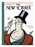 The New Yorker Cover - February 21, 1925 Premium Giclee Print by Rea Irvin