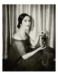 Vanity Fair - April 1925 Premium Photographic Print by Florence Vandamm