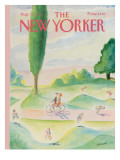 The New Yorker Cover - August 11, 1986 Premium Giclee Print by Jean-Jacques Sempé