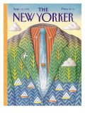 The New Yorker Cover - September 16, 1991 Premium Giclee Print by Bob Knox