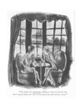 "Of course, I'm perfectly willing to pay my income tax, but I stayed home …" - New Yorker Cartoon Premium Giclee Print by Barbara Shermund