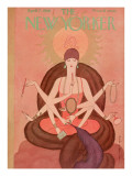 The New Yorker Cover - April 7, 1928 Premium Giclee Print by Rea Irvin