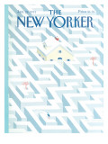 The New Yorker Cover - January 28, 1991 Premium Giclee Print by Kathy Osborn