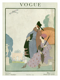 Vogue Cover - May 1918 Premium Giclee Print by Helen Dryden