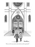 "How can I love my enemies when I don't even like my friends?" - New Yorker Cartoon Premium Giclee Print by J.B. Handelsman