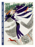 Mademoiselle Cover - March 1937 Premium Giclee Print by Elizabeth Dauber