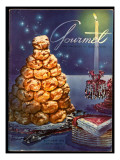 Gourmet Cover - November 1953 Premium Giclee Print by Henry Stahlhut