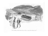 "I'm terribly worried about Steve. His car came back without him." - New Yorker Cartoon Premium Giclee Print by Richard Decker