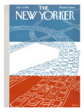 The New Yorker Cover - July 4, 1959 Premium Giclee Print by Anatol Kovarsky