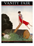 Vanity Fair Cover - March 1926 Premium Giclee Print by André E. Marty
