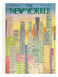 The New Yorker Cover - September 8, 1962 Premium Giclee Print by Charles E. Martin