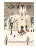 The New Yorker Cover - December 18, 1948 Premium Giclee Print by Edna Eicke