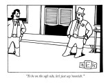 "To be on the safe side, let's just say 'noonish.'" - New Yorker Cartoon Premium Giclee Print by Bruce Eric Kaplan