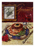 Gourmet Cover - November 1949 Premium Giclee Print by Henry Stahlhut