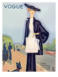 Vogue Cover - March 1934 Premium Giclee Print by Eduardo Garcia Benito