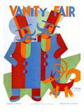 Vanity Fair Cover - March 1931 Premium Giclee Print by Unknown Depero