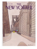The New Yorker Cover - November 14, 1983 Premium Giclee Print by Roxie Munro