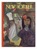 The New Yorker Cover - August 25, 1962 Premium Giclee Print by Ludwig Bemelmans