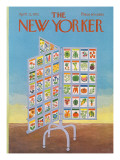 The New Yorker Cover - April 22, 1972 Premium Giclee Print by Charles E. Martin