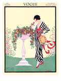 Vogue Cover - June 1913 Premium Giclee Print by Helen Dryden