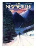 The New Yorker Cover - January 7, 1961 Premium Giclee Print by Charles E. Martin