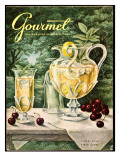Gourmet Cover - June 1956 Premium Giclee Print by Hilary Knight