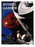 House & Garden Cover - August 1935 Premium Giclee Print by Anton Bruehl