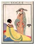 Vogue Cover - November 1919 Premium Giclee Print by Helen Dryden