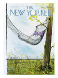 The New Yorker Cover - June 30, 1975 Premium Giclee Print by Ronald Searle