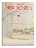 The New Yorker Cover - April 9, 1984 Premium Giclee Print by Eugène Mihaesco