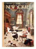 The New Yorker Cover - March 1, 1958 Premium Giclee Print by Mary Petty