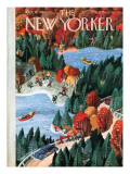 The New Yorker Cover - October 18, 1941 Premium Giclee Print by Roger Duvoisin
