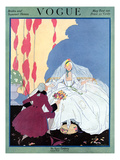 Vogue Cover - May 1916 Premium Giclee Print by Helen Dryden