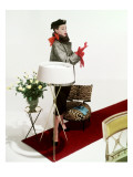 House & Garden - October 1950 Premium Photographic Print by Horst P. Horst