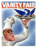 Vanity Fair Cover - November 1934 Premium Giclee Print by Miguel Covarrubias