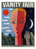 Vanity Fair Cover - August 1930 Premium Giclee Print by Miguel Covarrubias