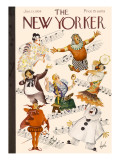 The New Yorker Cover - January 13, 1934 Premium Giclee Print by Constantin Alajalov