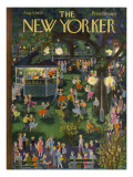 The New Yorker Cover - August 4, 1956 Premium Giclee Print by Ilonka Karasz
