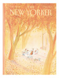 The New Yorker Cover - October 20, 1980 Premium Giclee Print by Jean-Jacques Sempé