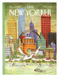 The New Yorker Cover - May 29, 1989 Premium Giclee Print by John O'brien