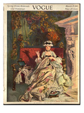 Vogue Cover - March 1913 Premium Giclee Print by Frank X. Leyendecker