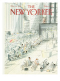 The New Yorker Cover - May 18, 1987 Premium Giclee Print by Jean-Jacques Sempé