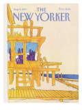 The New Yorker Cover - August 8, 1983 Premium Giclee Print by Arthur Getz