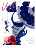 Vogue Cover - June 1935 Premium Giclee Print by Jean Pagès