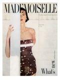 Mademoiselle Cover - January 1951 Premium Giclee Print by John Engstead
