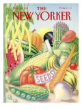 The New Yorker Cover - March 26, 1990 Premium Giclee Print by Bob Knox