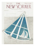 The New Yorker Cover - September 3, 1955 Premium Giclee Print by Ilonka Karasz