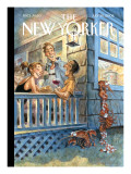 The New Yorker Cover - July 28, 2008 Premium Giclee Print by Peter de Sève