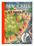 The New Yorker Cover - February 18, 1928 Premium Giclee Print by Theodore G. Haupt