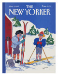 The New Yorker Cover - January 9, 1989 Premium Giclee Print by Barbara Westman